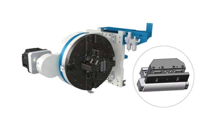Locked composite gripper